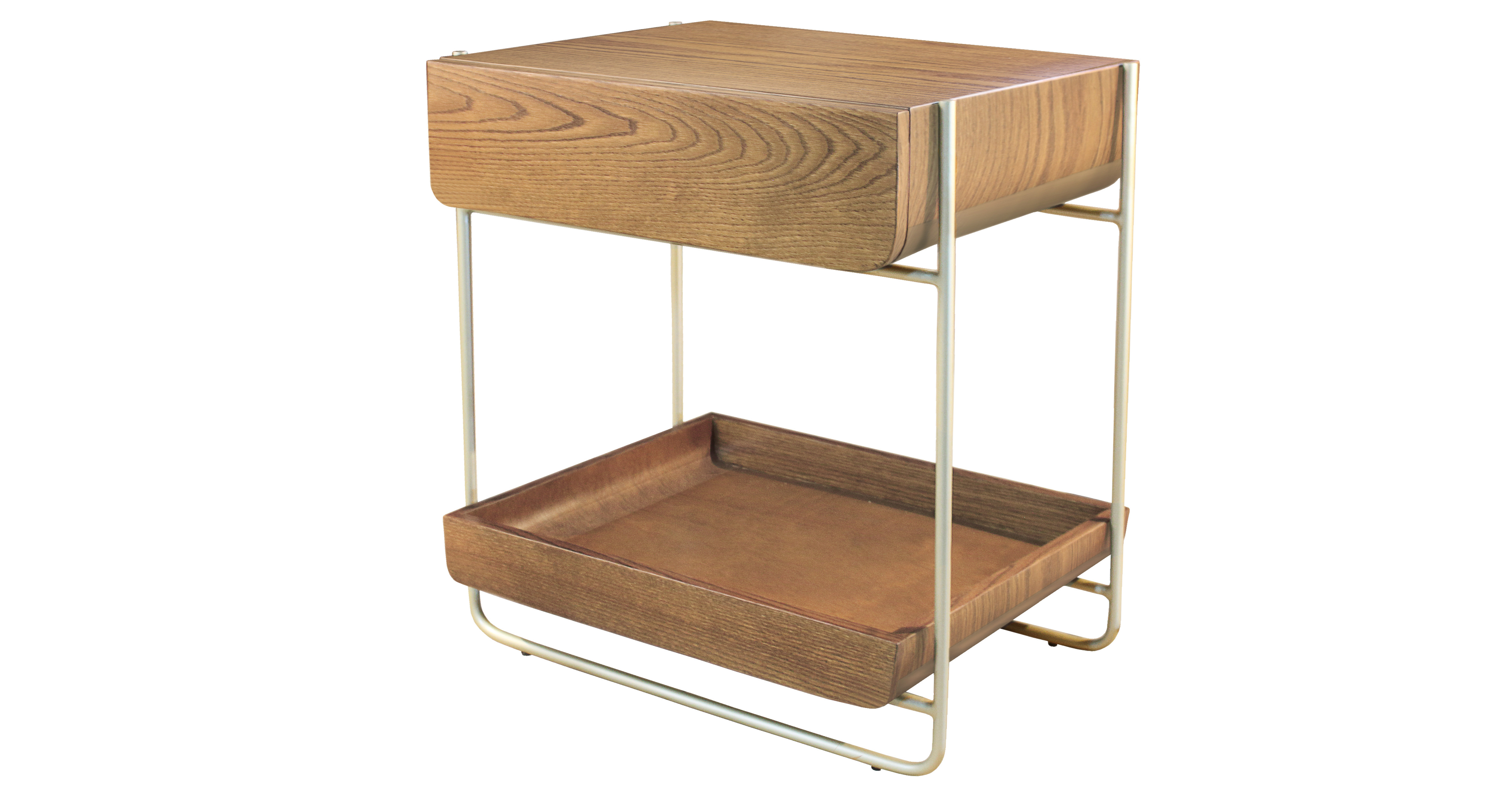 Mesa de cabeceira Canoa